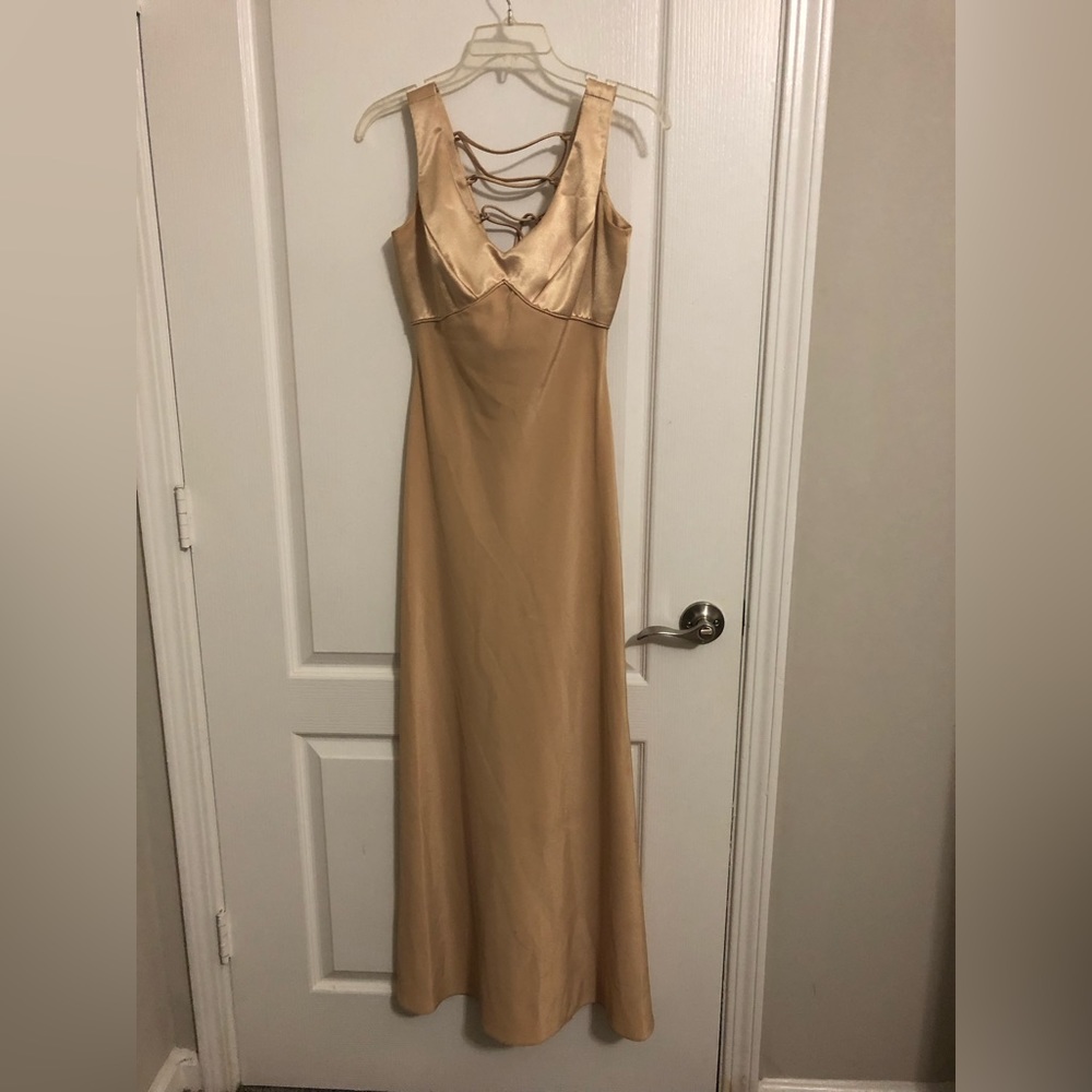 Women’s Vintage Fashion 1001 Nights Formal Dress Champaign Size 2
